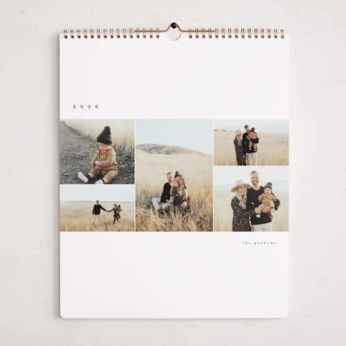 This is a stone photo calendars with standard by Brianne Larsen called simple display printing on premium calendar paper in grand