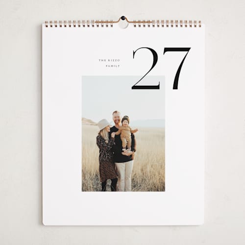 This is a coal photo calendars with standard by Pixel and Hank called modern approach printing on premium calendar paper in grand