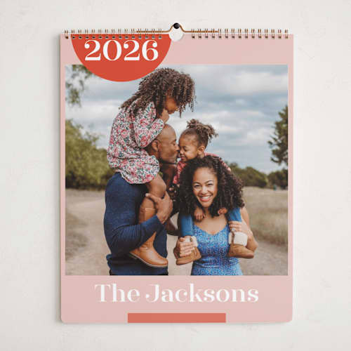 This is a candy photo calendars with standard by Catherine Culvenor called happy shapes printing on premium calendar paper in grand