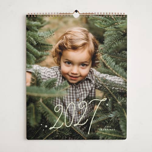 This is a pistachio photo calendars with standard by Kate Ahn called cafe printing on premium calendar paper in grand