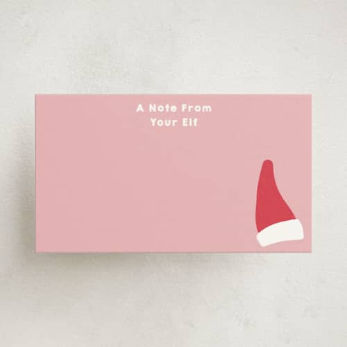 This is a gumdrop small cards with standard by Jessie Steury called from your elf printing on signature in 4.25x5.5