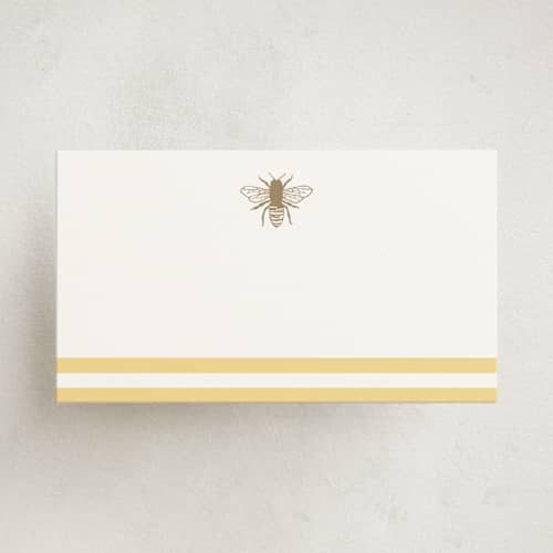 This is a buttercup small cards with standard by Heather Schertzer called sweet bee printing on signature in 4.25x5.5