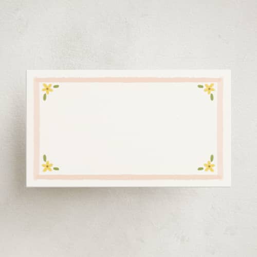 This is a daffodil small cards with standard by Morgan Kendall called daisy printing on signature in 4.25x5.5