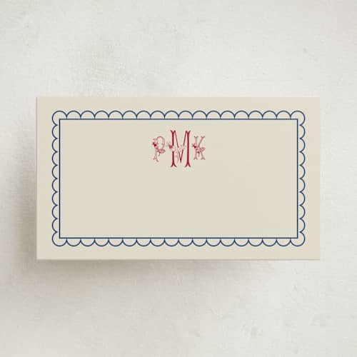 This is a berry small cards with standard by Heather Schertzer called embroidery printing on signature in 4.25x5.5