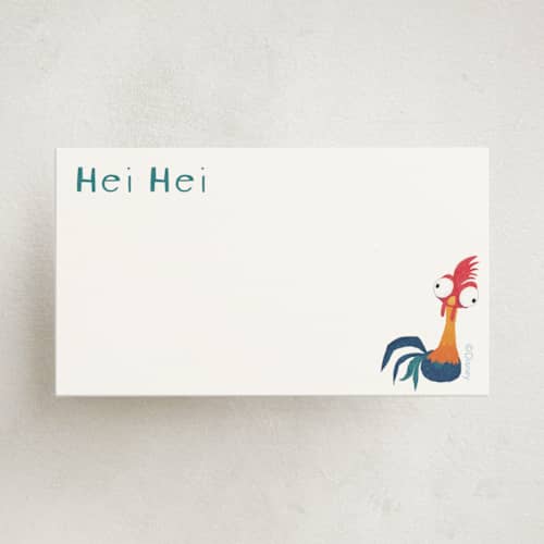 This is a cotton small cards with standard by Kristen Knechtel called hei hei, valentine! printing on signature in 4.25x5.5