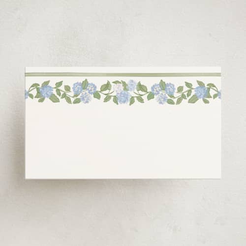 This is a ocean small cards with standard by Creo Study called pillowy border printing on signature in 4.25x5.5