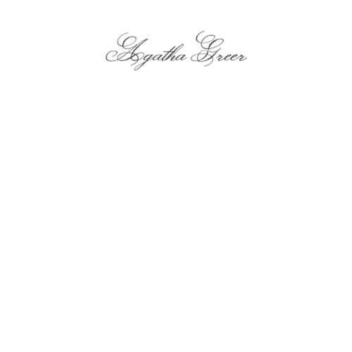This is a cloud foil stamped stationery with foil pressed by Kelly Watkins called simple stars printing on signature in 4.25x5.5