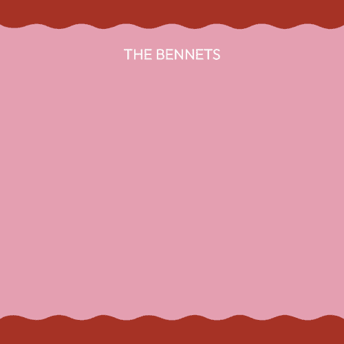 This is a raspberry personalized stationery thank you cards with standard by Helena Vitto called color wave printing on signature in 4.25x5.5
