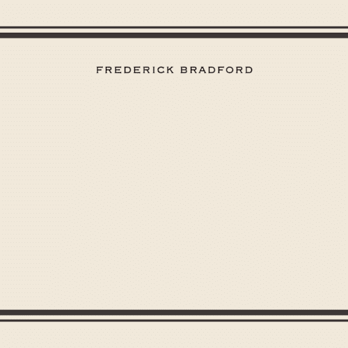 This is a creme personalized stationery thank you cards with standard by chocomocacino called struffoli printing on signature in 4.25x5.5