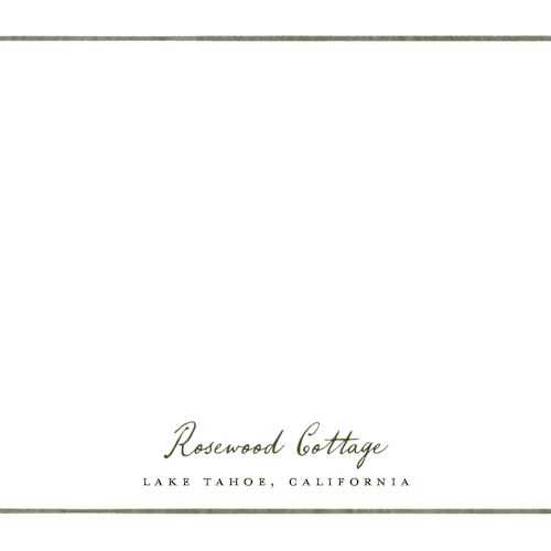 This is a ivy personalized stationery thank you cards with standard by Adelyn T. called rosewood printing on signature in 4.25x5.5