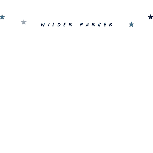 This is a night time personalized stationery thank you cards with standard by Stacey Meacham called my stars printing on signature in 4.25x5.5