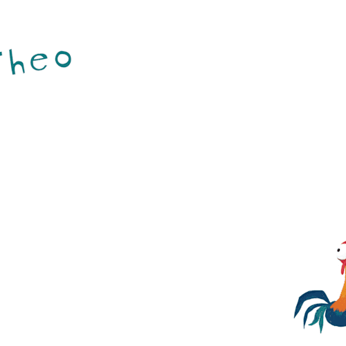 This is a cotton personalized stationery thank you cards with standard by Kristen Knechtel called disney's moana hei hei printing on signature in 4.25x5.5