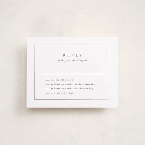 This is a silk bar mitzvah bat mitzvah invitations with foil pressed by Kelly Schmidt called framed monogram printing on signature in standard