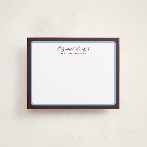 This is a fig personalized stationery thank you cards with standard by Megan Davis called aperitif printing on signature in 4.25x5.5