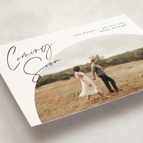 This is a cafe pregnancy announcements with standard by Pixel and Hank called capture printing on signature in standard