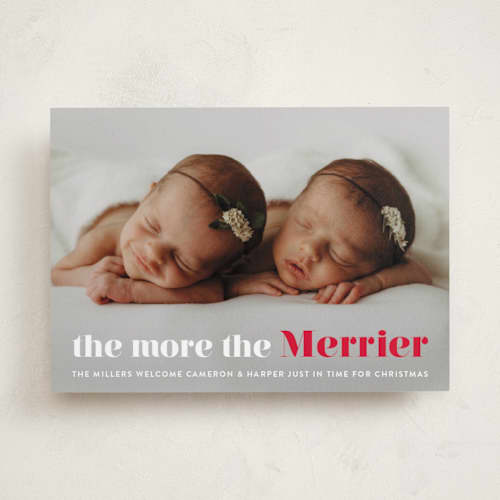 This is a frosting babys first christmas with standard by Liz Conley called a merry addition printing on recycled smooth signature in standard