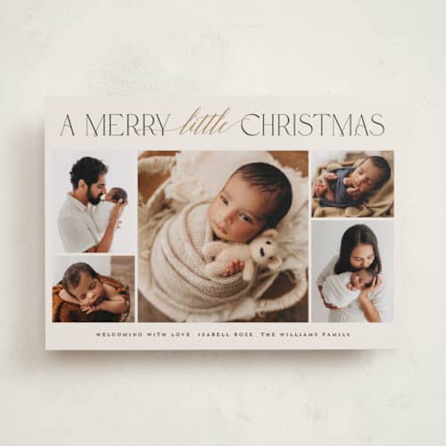 This is a eggnog babys first christmas with standard by Benita Crandall called new addition printing on recycled smooth signature in standard