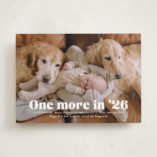 This is a snow babys first christmas with standard by Jackie Crawford called there is one more printing on recycled smooth signature in standard