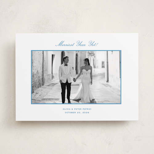 This is a lake holiday photo cards with standard by Megan Davis called galerie printing on recycled smooth signature in standard