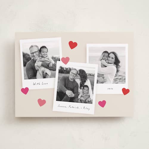 This is a marshmallow valentines day with standard by Morgan Kendall called instamatic printing on recycled smooth signature in standard