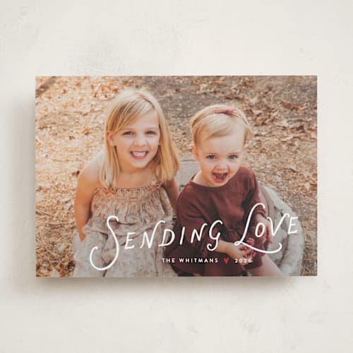 This is a ruby valentines day with standard by Lauren Chism called sent printing on recycled smooth signature in standard