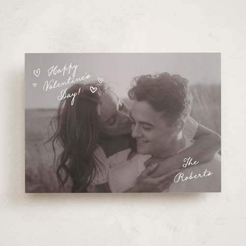 This is a frosted valentines day with standard by Pixel and Hank called valentine loves printing on recycled smooth signature in standard