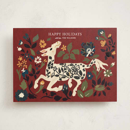 This is a berry met with standard by Angel Walker called silk animal carpet printing on signature in standard