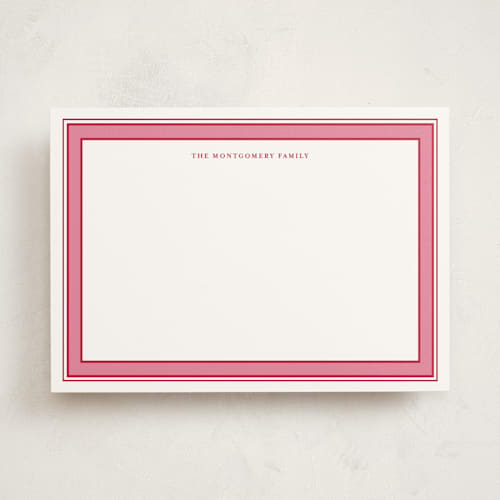 This is a gumdrop personalized stationery thank you cards with standard by Alston Foster called colorful wishes printing on signature in 5x7