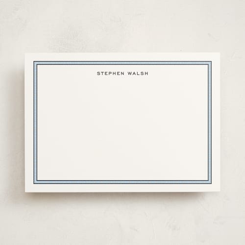 This is a tide personalized stationery thank you cards with standard by Megan Davis called sullivans printing on signature in 5x7