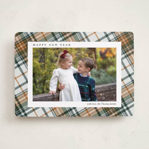 This is a spice photo christmas cards with standard by Yaling Hou Suzuki called heartwarming printing on recycled smooth signature in standard