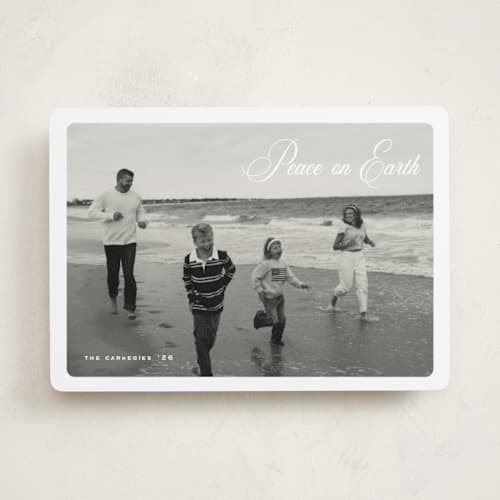 This is a salt photo christmas cards with standard by chocomocacino called umbuzada printing on recycled smooth signature in standard