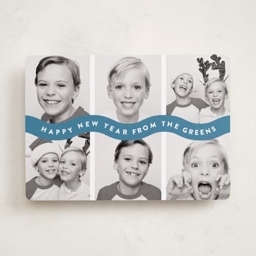 This is a evening star photo christmas cards with standard by Up Up Creative called bouncy printing on recycled smooth signature in standard