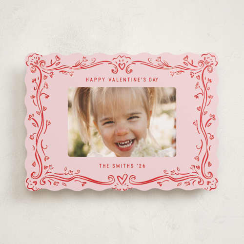 This is a bloom valentines day with standard by Pati Cascino called bordon printing on recycled smooth signature in standard