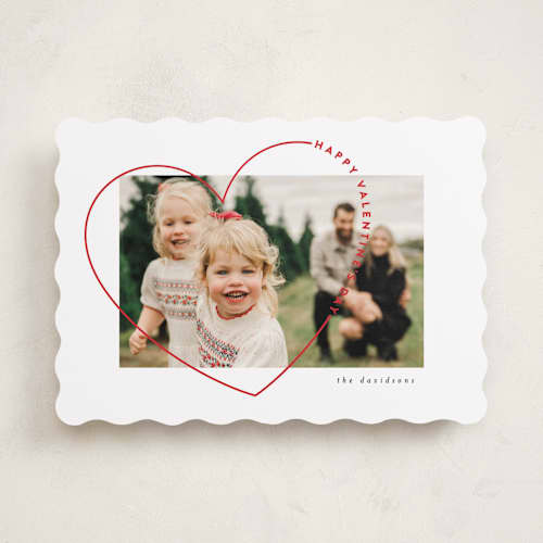 This is a cotton valentines day with standard by Iveta Angelova called valentine frame printing on recycled smooth signature in standard
