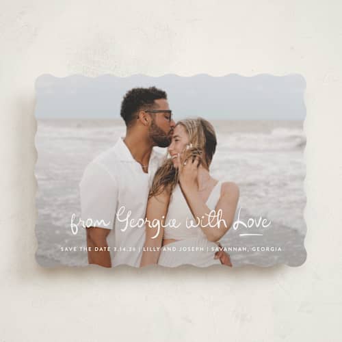 This is a snow valentines day with standard by Lauren Chism called wherever you are printing on recycled smooth signature in standard