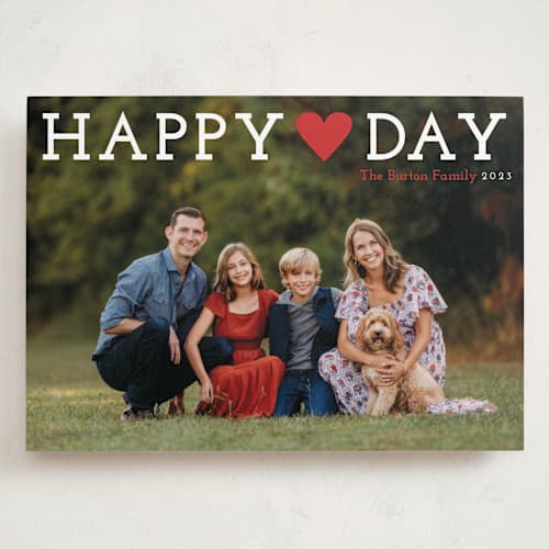 This is a cherry valentines day with standard by Alston Foster called happy love day printing on recycled smooth signature in grand