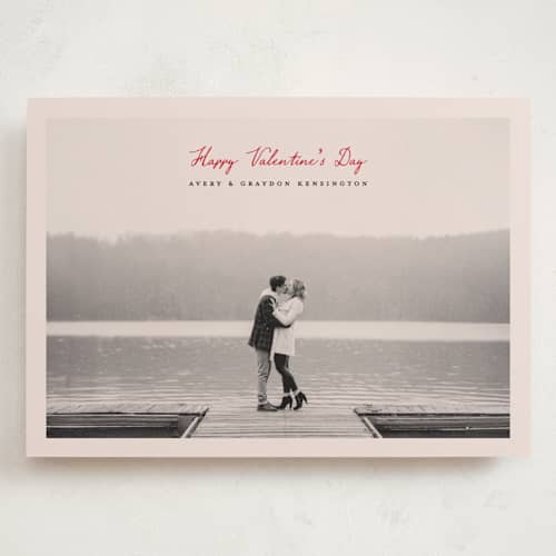 This is a crimson valentines day with standard by Pixel and Hank called a notation printing on recycled smooth signature in grand