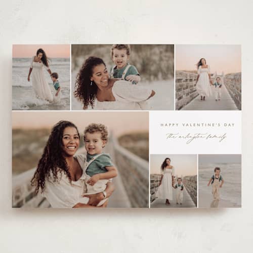 This is a toffee valentines day with standard by Kelly Schmidt called serene surround printing on recycled smooth signature in grand