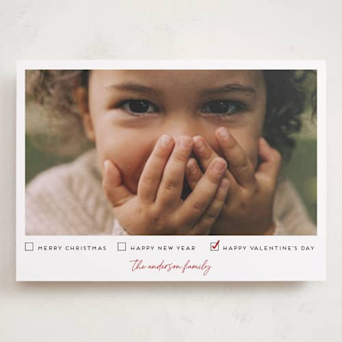 This is a sugar valentines day with standard by Ilene Guy called check list printing on recycled smooth signature in grand