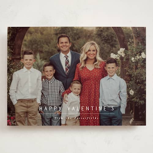 This is a cloud drift valentines day with standard by Sara Hicks Malone called sentimental printing on recycled smooth signature in grand