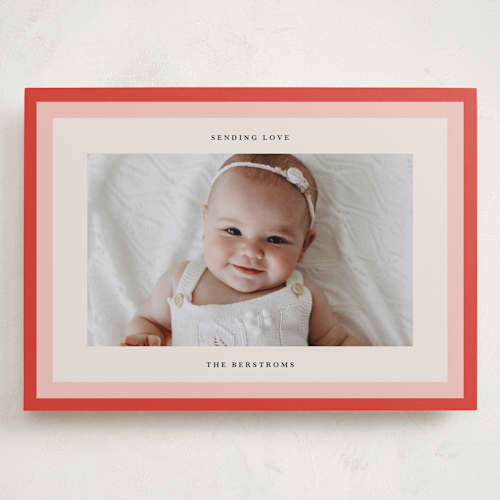 This is a tomato valentines day with standard by lori jacobs wemple called bright frame printing on recycled smooth signature in grand