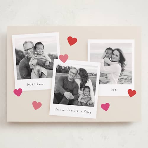 This is a marshmallow valentines day with standard by Morgan Kendall called instamatic printing on recycled smooth signature in grand