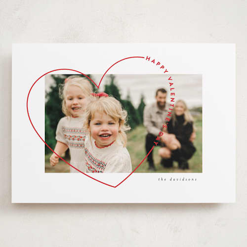 This is a cotton valentines day with standard by Iveta Angelova called valentine frame printing on recycled smooth signature in grand