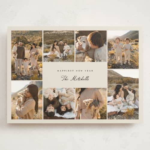 This is a eggnog holiday photo cards with standard by Adelyn T. called cory printing on signature in grand