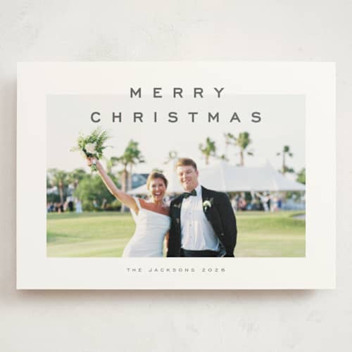 This is a starlight holiday photo cards with standard by Nicole Walsh called air printing on signature in grand