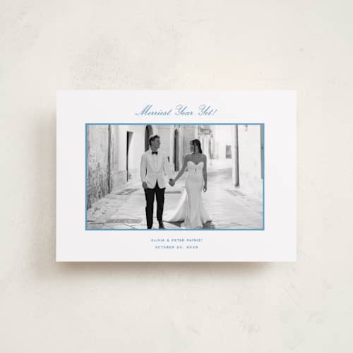 This is a lake petite holiday cards with standard by Megan Davis called galerie printing on recycled smooth signature in petite