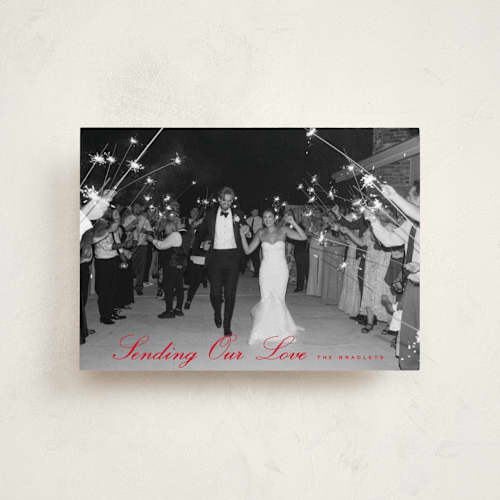 This is a cherry valentines day with standard by Ellen Schlegelmilch called that's amore printing on recycled smooth signature in petite