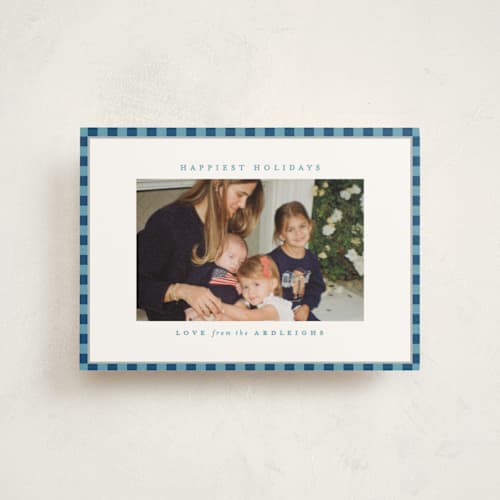This is a navy christmas postcards with standard by Kristie Kern called the charleston printing on signature in postcard