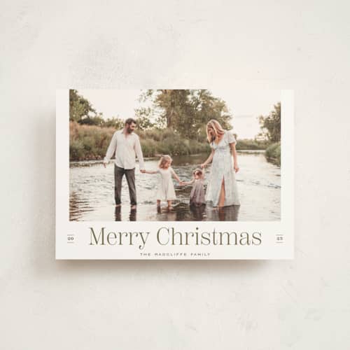 This is a olive christmas postcards with standard by chocomocacino called mandazi printing on signature in postcard