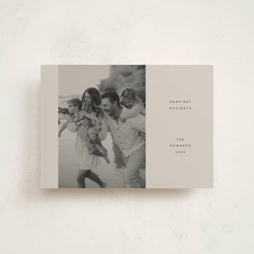 This is a ecru christmas postcards with standard by Dana Duricekova called airy printing on signature in postcard